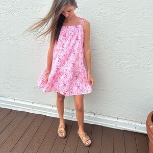Pink Flare Dress